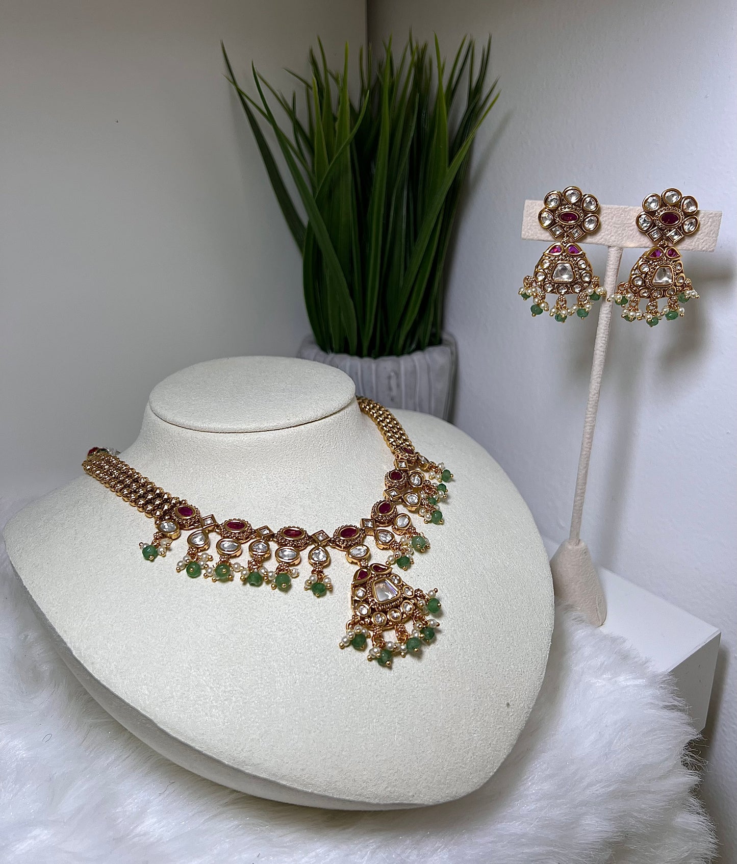 Necklace and Earrings Set
