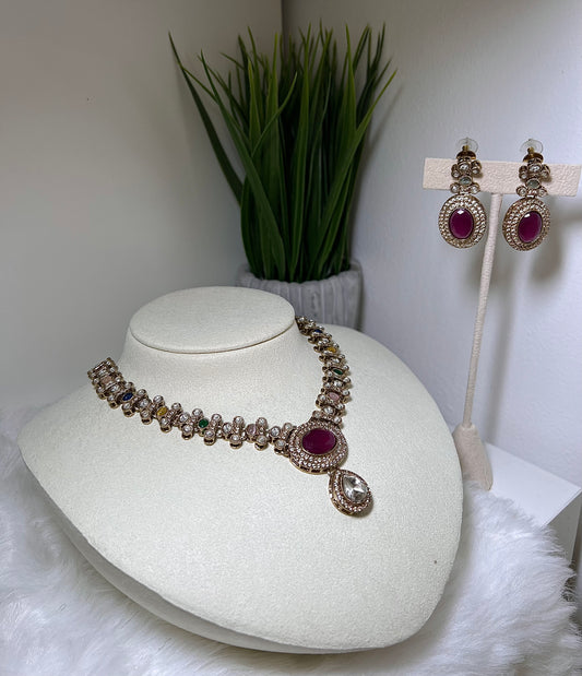 Necklace and Earrings Set