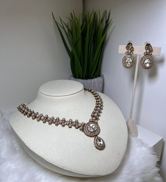 Earrings and Necklace Set