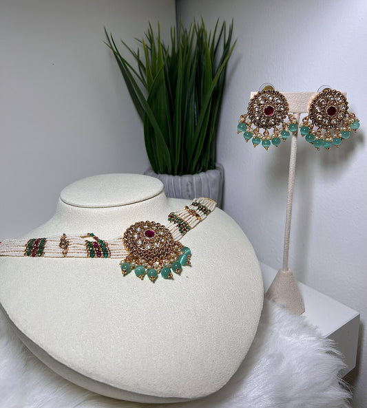 Necklace and Earrings Set